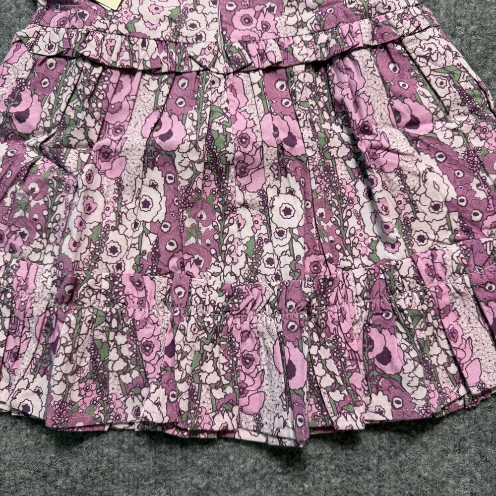 KATE QUINN Violet Hollyhock Ruffle Dress 18-24 Months New With Tags - Picture 4 of 6